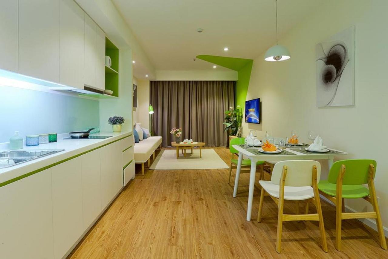Atlantica Balcony Ocean View Serviced Apartment ニャチャン エクステリア 写真
