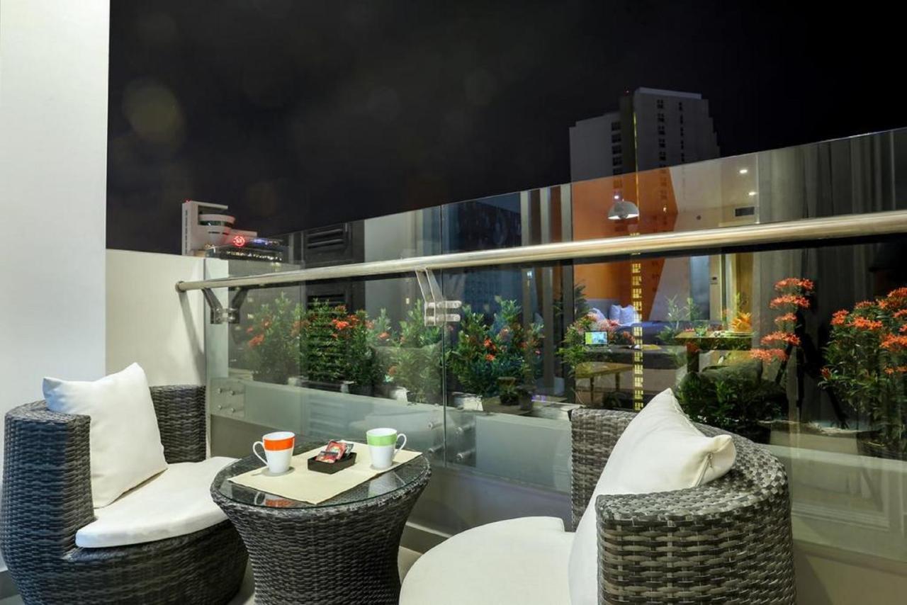 Atlantica Balcony Ocean View Serviced Apartment ニャチャン エクステリア 写真