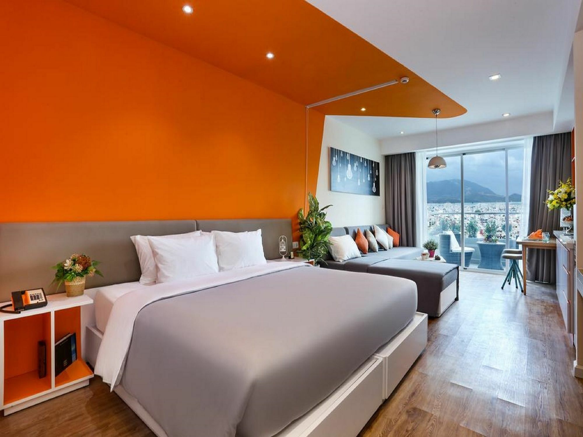 Atlantica Balcony Ocean View Serviced Apartment ニャチャン エクステリア 写真