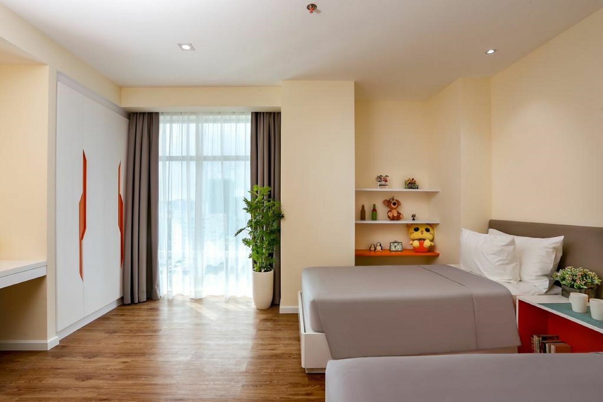 Atlantica Balcony Ocean View Serviced Apartment ニャチャン エクステリア 写真